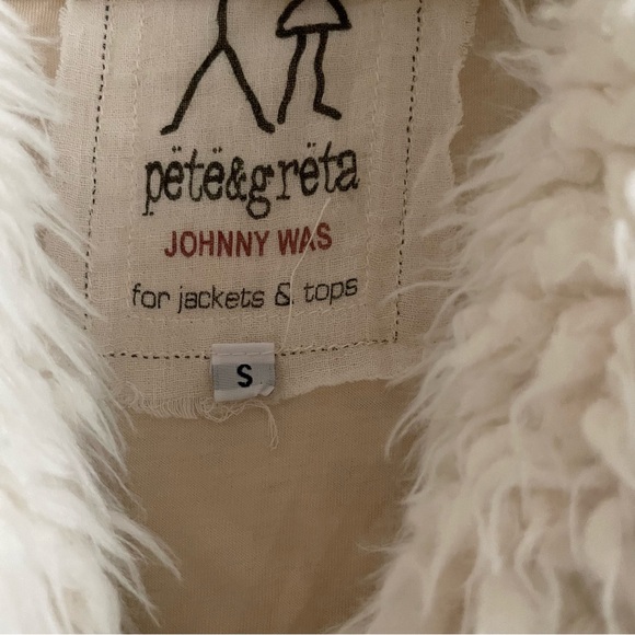 Johnny was Pete and Greta Sherpa vest size small - Picture 5 of 5